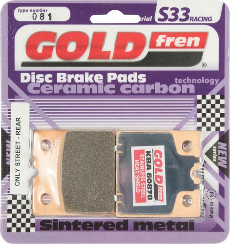 Goldfren s33 brake - pads, rear