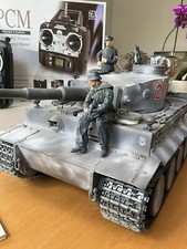 Tamiya 1/16 R C Tiger 1 Tank M Wittman Full Option With Coms