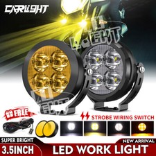 Pair 3.5INCH Motorcycle LED
