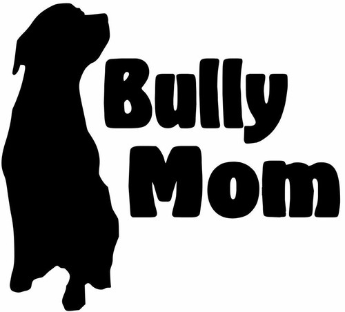 Bully mom vinyl decal sticker - vinyl,
