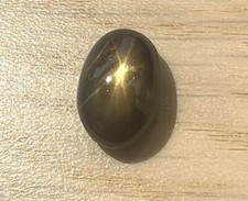 Natural honey yellow oval cab