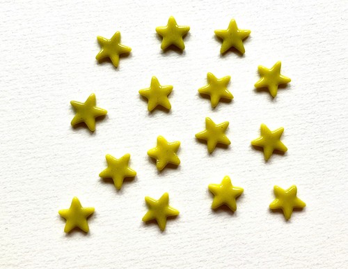 Pack yellow stars - 15,