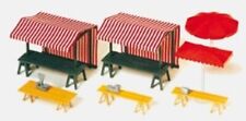 Preiser H0-scale Market Stalls - RWP-17500