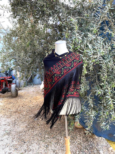 Palestinian embroidery shawl - palestinian,