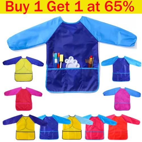 Kid children apron art smock - kid,