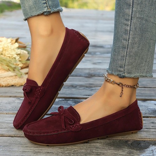 Ladies womens flats slip - ladies, on