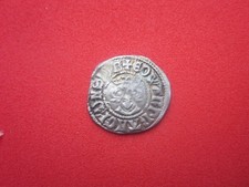 Excellent Edward silver hammered penny London mint.
