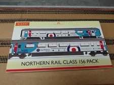 OO Gauge Hornby R3772 Class 156 Northern Rail 2 Car DMU - Royal Air Force Livery