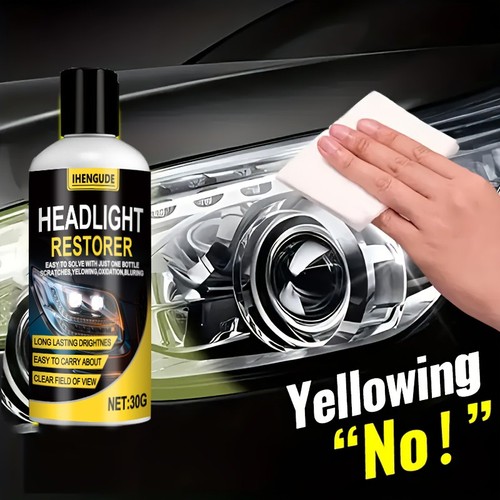 Car headlight restoration kit - restoration,