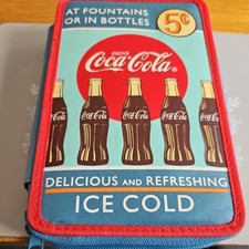 Coca Cola Pencil/Pen Case Holder 1997 complete and untouched all items included