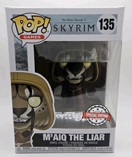 Funko Pop! M'aiq The Liar #135 Special Edition Elder Scrolls Skyrim