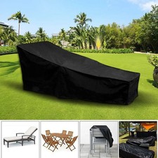 2X Waterproof Sunbed Garden