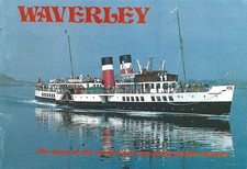Waverley The The Last Sea Going Paddle Steamer Booklet 1986 approx