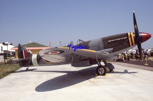 35mm aircraft slide spitfire - 35mm,