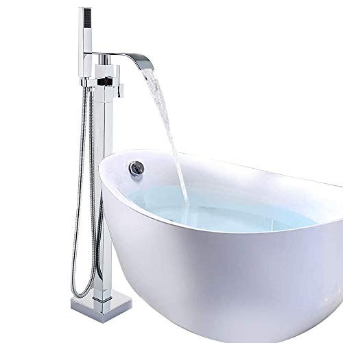 Chrome freestanding bath taps - chrome,