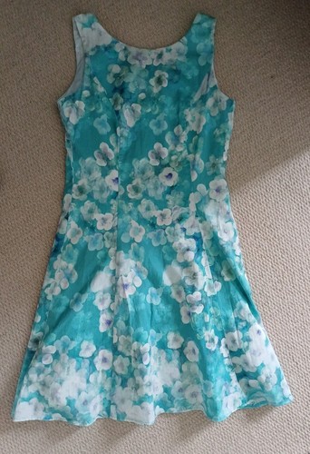 Ladies kaliko turquoise floral - kaliko,
