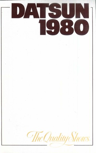 1980 datsun sales brochure - 1980,
