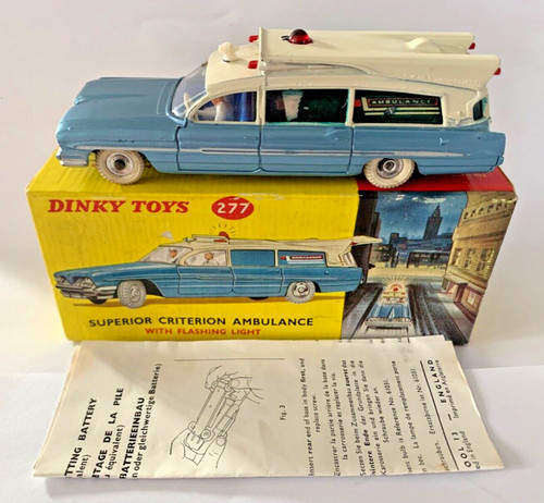 Dinky 277 superior ambulance - dinky,