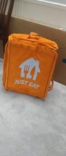 Delivery Bag, JustEat New Thermal Food Bag Ideal for Food Delivery on Bike