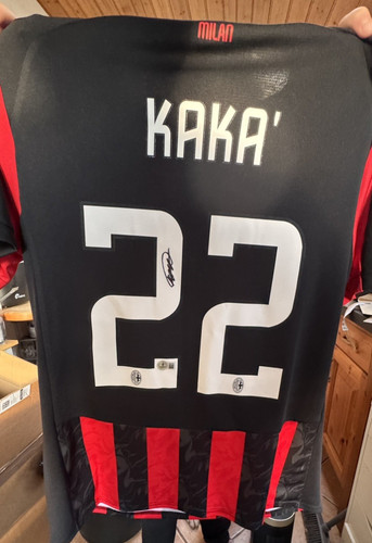 Kaka signed milan shirt - kaka, ac
