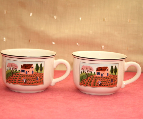 Pair villeroy boch - &, cups