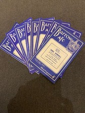 9 x Barrow afc Football
