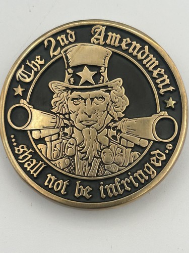 New vintage brass uncle sam - new,