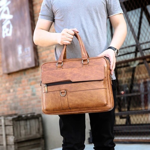 Men laptop briefcase - laptop, work