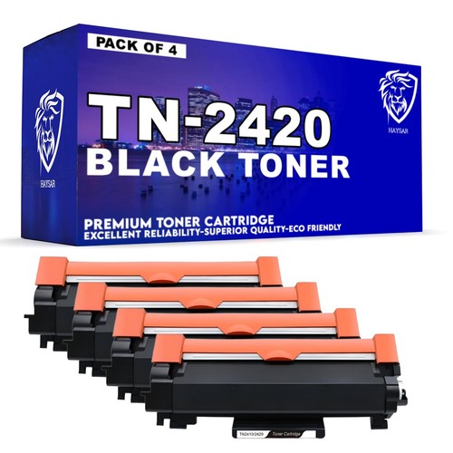 Pack tn2420 black toner - 4,