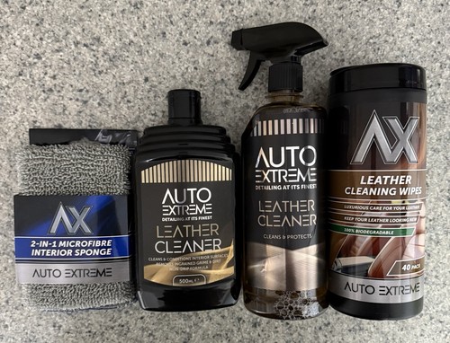 Leather cleaning kit car - kit, &