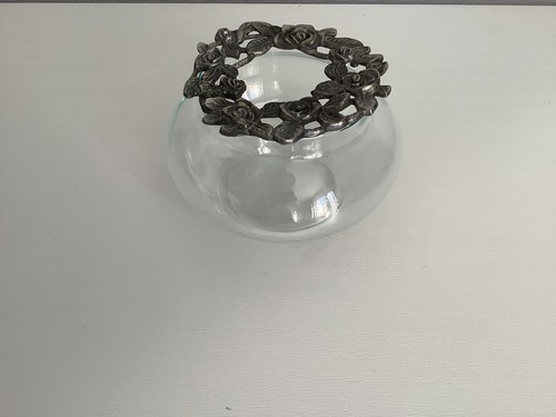 Vintage glass potpourri - potpourri, bowl