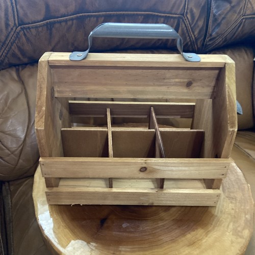 Wooden pack holder - 6, caddy