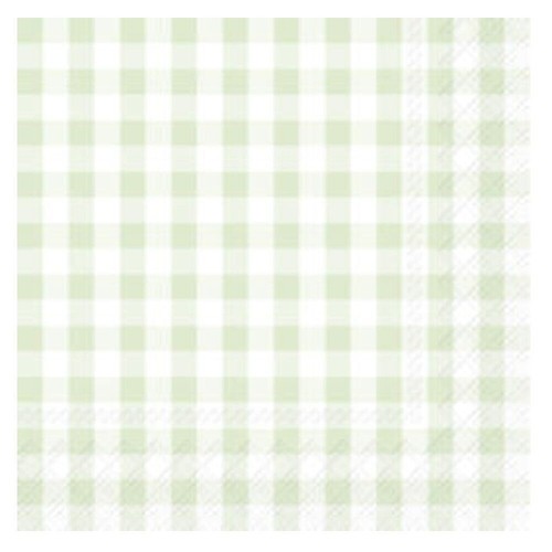 Taverna light green gingham - taverna,