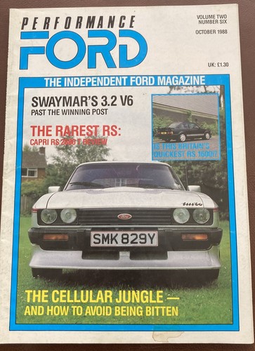 Performance ford magazine vol - ford,