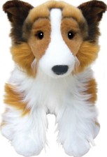 12" Shetland Sheepdog teddy Sheltie Sheepdogs soft toy dogs SHELTIES dog teddies