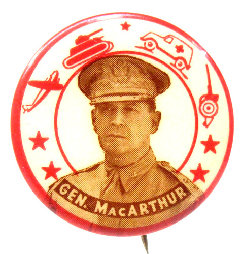 Wwii gen macarthur military - macarthur, w/military