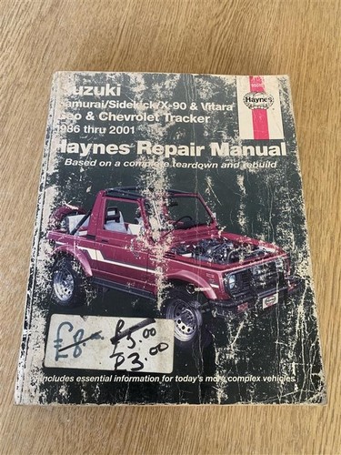 Suzuki vitara haynes - x-90,