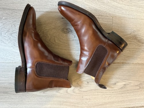 Loake mens tan brown chelsea - mens,