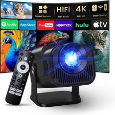 [Stereo Audio] 4K Projector