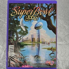 SUPER BOWL XXXI PROGRAM - GREEN BAY PACKERS V NEW ENGLAND PATRIOTS - 26 JAN 1997