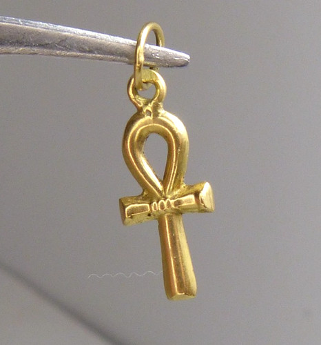 Vintage 18k gold egyptian - gold,