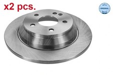 X2 PCS REAR BRAKE DISC ROTOS
