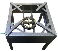 20 JETS CAST IRON BURNER HEAVY DUTY LPG GAS BOILING RING COMMERCIAL CATERING