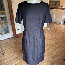 Kaliko Black Jacquard Sheath