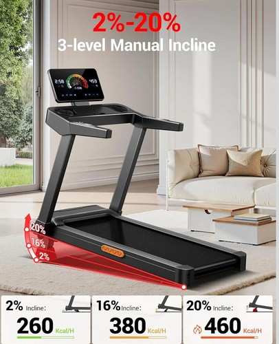 Foldable treadmill for home - foldable,