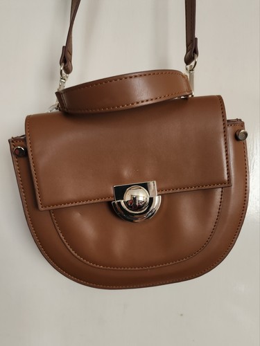 Zara brown faux leather - faux,