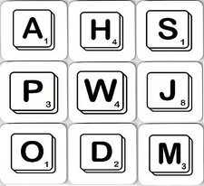 Personalised Letters, Scrabble