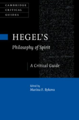 Hegel philosophy spirit - hegel's,