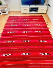Handmade Large Arabian Egyptian Carpet Rug, Height 256cm
