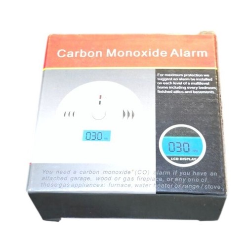 Carbon monoxide alarm with lcd - monoxide,